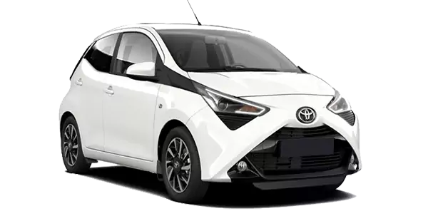 Toyota Aygo of vergelijkbaar Mini Economy (Group A)