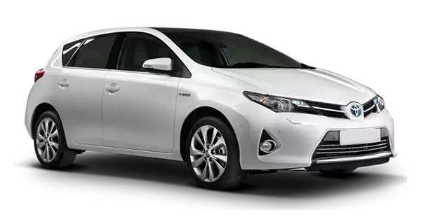 Toyota Auris Hybrid Aut or similar Large Family Automatic (Group D4)